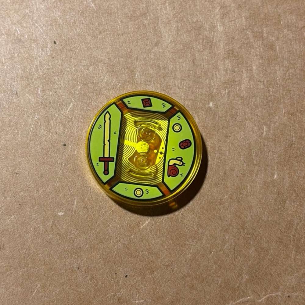 Lego Dimensions Toy Tag Finn the Human from Adventure Time Toy Tag Base only
